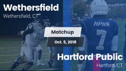 Matchup: Wethersfield vs. Hartford Public  2018