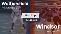 Matchup: Wethersfield vs. Windsor  2018