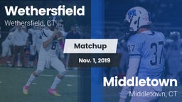 Matchup: Wethersfield vs. Middletown  2019