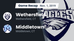 Recap: Wethersfield  vs. Middletown  2019