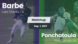 Matchup: Barbe vs. Ponchatoula  2017