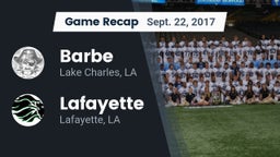 Recap: Barbe  vs. Lafayette  2017