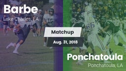 Matchup: Barbe vs. Ponchatoula  2018