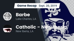Recap: Barbe  vs. Catholic  - New Iberia 2019