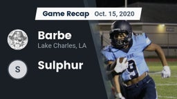Recap: Barbe  vs. Sulphur 2020