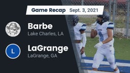 Recap: Barbe  vs. LaGrange  2021