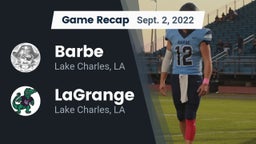 Recap: Barbe  vs. LaGrange  2022