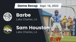 Recap: Barbe  vs. Sam Houston  2022
