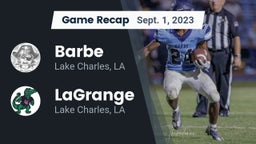 Recap: Barbe  vs. LaGrange  2023