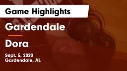 Gardendale  vs Dora  Game Highlights - Sept. 5, 2020