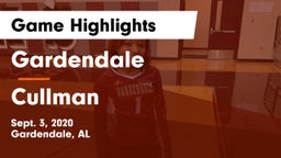Gardendale  vs Cullman  Game Highlights - Sept. 3, 2020