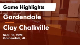 Gardendale  vs Clay Chalkville Game Highlights - Sept. 15, 2020