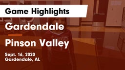 Gardendale  vs Pinson Valley  Game Highlights - Sept. 16, 2020