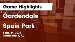 Gardendale  vs Spain Park  Game Highlights - Sept. 24, 2020