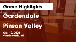 Gardendale  vs Pinson Valley  Game Highlights - Oct. 10, 2020