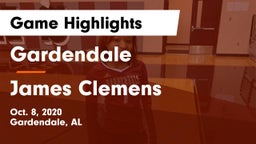 Gardendale  vs James Clemens  Game Highlights - Oct. 8, 2020