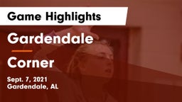 Gardendale  vs Corner Game Highlights - Sept. 7, 2021