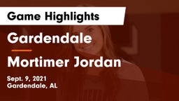 Gardendale  vs Mortimer Jordan Game Highlights - Sept. 9, 2021