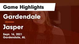 Gardendale  vs Jasper  Game Highlights - Sept. 16, 2021