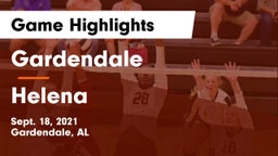 Gardendale  vs Helena  Game Highlights - Sept. 18, 2021