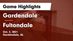 Gardendale  vs Fultondale  Game Highlights - Oct. 2, 2021