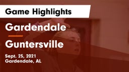 Gardendale  vs Guntersville  Game Highlights - Sept. 25, 2021