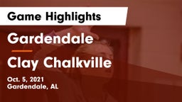Gardendale  vs Clay Chalkville Game Highlights - Oct. 5, 2021