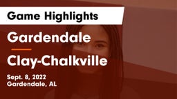 Gardendale  vs Clay-Chalkville Game Highlights - Sept. 8, 2022