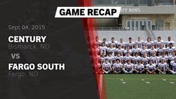 Recap: Century  vs. Fargo South  2015