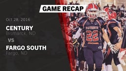 Recap: Century  vs. Fargo South  2016