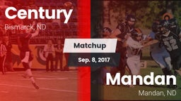 Matchup: Century vs. Mandan  2017