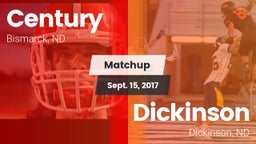 Matchup: Century vs. Dickinson  2017