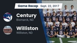 Recap: Century  vs. Williston  2017