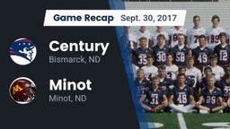 Recap: Century  vs. Minot  2017