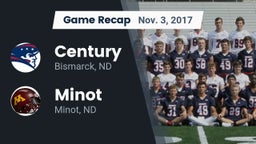 Recap: Century  vs. Minot  2017