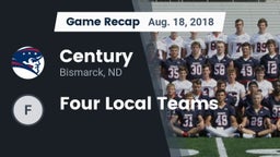 Recap: Century  vs. Four Local Teams 2018