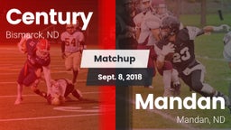Matchup: Century vs. Mandan  2018