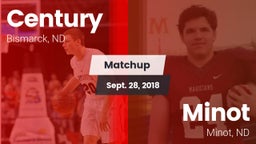 Matchup: Century vs. Minot  2018