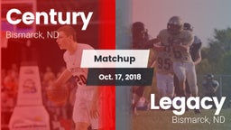 Matchup: Century vs. Legacy  2018