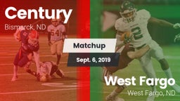 Matchup: Century vs. West Fargo  2019