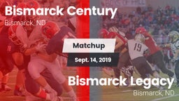 Matchup: Century vs. Bismarck Legacy  2019