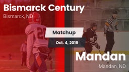 Matchup: Century vs. Mandan  2019