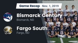 Recap: Bismarck Century  vs. Fargo South  2019
