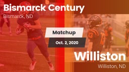 Matchup: Century vs. Williston  2020