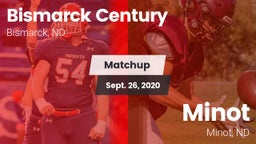 Matchup: Century vs. Minot  2020