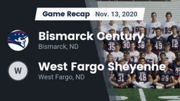 Recap: Bismarck Century  vs. West Fargo Sheyenne  2020