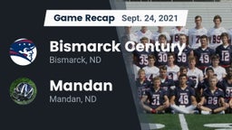 Recap: Bismarck Century  vs. Mandan  2021