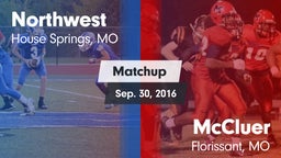 Matchup: Northwest vs. McCluer  2016