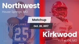 Matchup: Northwest vs. Kirkwood  2017