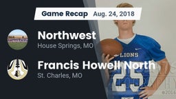 Recap: Northwest  vs. Francis Howell North  2018